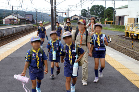 隊集会(夏季舎営) [3/6] pict6529