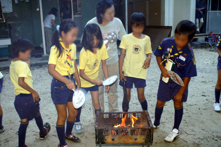 隊集会(お別れ会) [1/5] pict6896