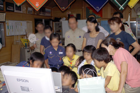 隊集会(お別れ会) [4/5] pict6940