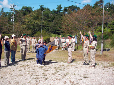 団行事(上進式・カントリー大作戦) [1/2] sany0246