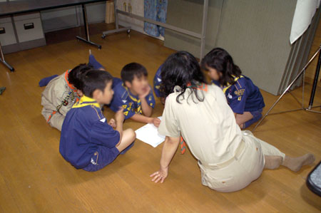 隊集会(救急法) [1/3] pict8866