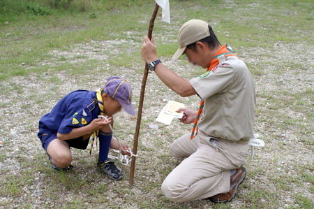 組集会(ロープ結び) [2/3] pict9092