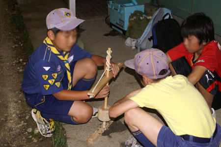 上進章集会(ボーイ体験) [3/4] pict9164