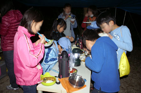 一泊舎営 [3/4] pict3029