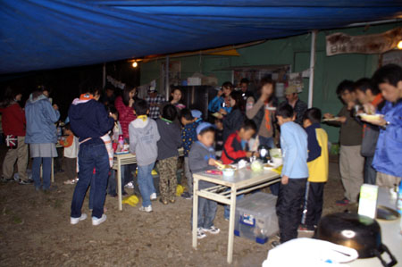 一泊舎営 [4/4] pict3031