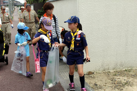 スカウトの日 奉仕 [3/4] img_5980