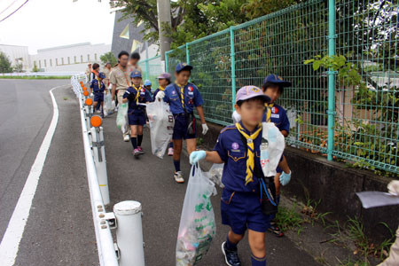 スカウトの日 奉仕 [4/4] img_5995