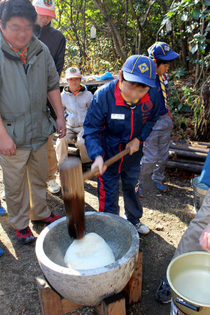 左義長・もちつき [4/5] img_6582