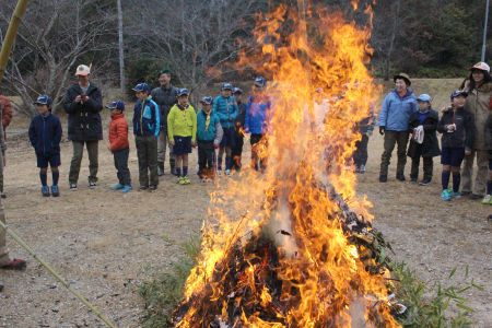 左義長・餅つき・仮入+隊式 [1/4] img_8352