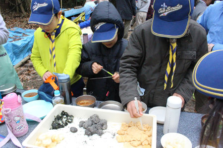 左義長・餅つき・仮入+隊式 [4/4] img_8373