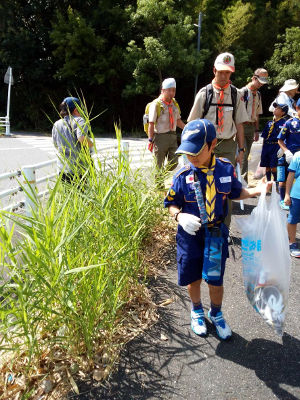 スカウトの日(清掃奉仕) [2/4] 20170910_14