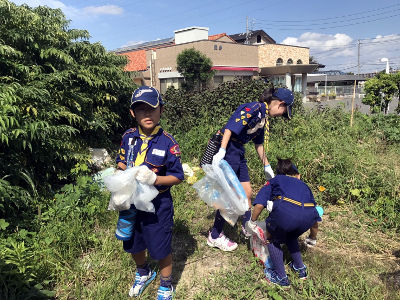 スカウトの日(清掃奉仕) [4/4] 20170910_42