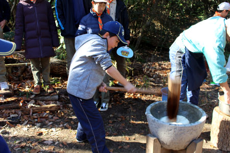 左義長・餅つき [4/5] img_2217