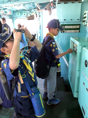 名古屋港と南極観測船ふじ見学 [3/3] line_28528241999012