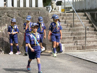 五色園周辺ハイキング、非常食を食べてみよう [2/4] line_88511602960505