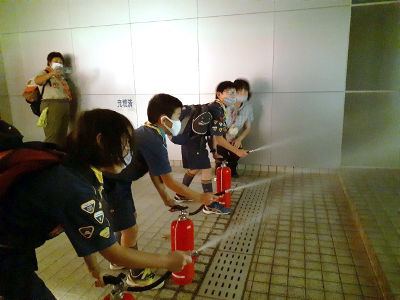 隊集会(体験と学習で防災力を身につける!) [1/1] 20200906