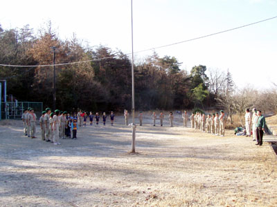 左義長、餅つき [1/4] p1080003