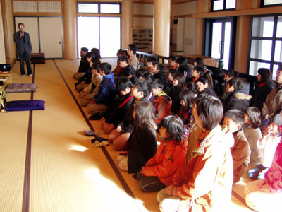 左義長、餅つき [3/4] p1080043