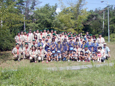 入隊・上進式、カントリー大作戦 [2/2] p1016557