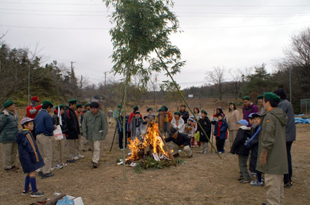 団行事(餅つき・左義長) [2/6] pict0803