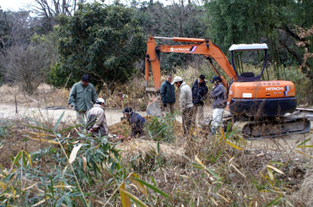 団行事(餅つき・左義長) [6/6] pict0888