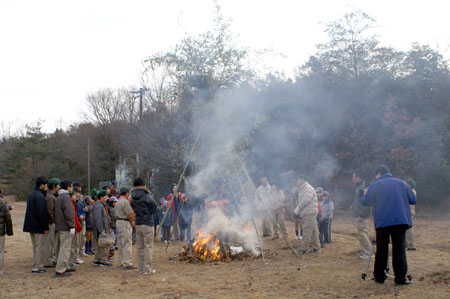 左義長・餅つき [2/5] pict4326