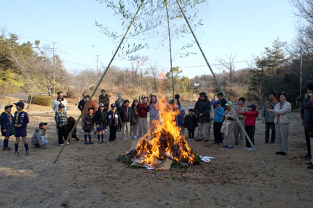 左義長・餅つき [3/6] pict2452