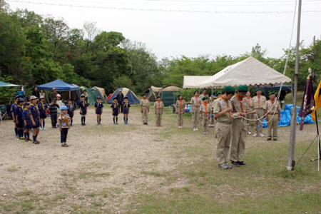 団行事(発団40周年団合同キャンプ) [10/14] img_0621