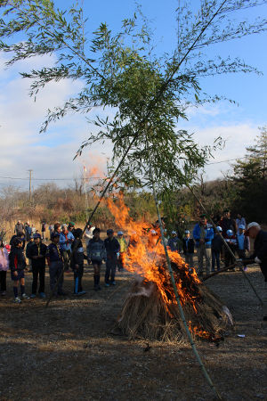 左義長・餅つき [4/8] img_6559