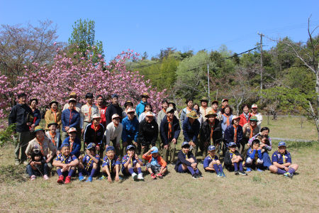 入隊・上進式、指導者任命式 [2/2] img_4040