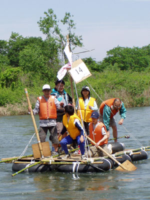 隊集会 ～ いかだ下り [5/6] p5140062