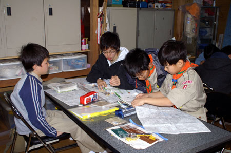 班集会 (シロクマ、トナカイ、ワシ班) [2/3] pict0017