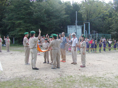 入隊・上進式、カントリー大作戦 [1/1] p1016554