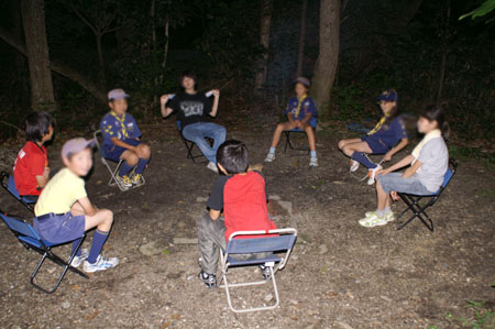 隊集会(一泊野営) [4/5] pict9181