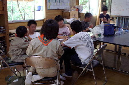 隊集会(一泊野営) [5/5] pict9233