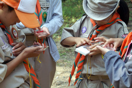 班集会(読図・班ハイク計画) [1/3] pict2065