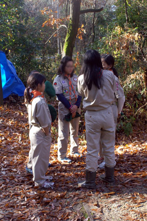 隊集会(一泊野営) [4/6] pict2386