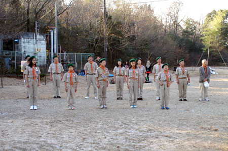 団行事(左義長・餅つき) [1/4] pict2443