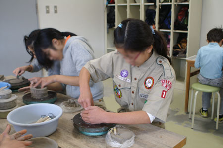 隊集会(伝統工芸) [3/4] pict2520