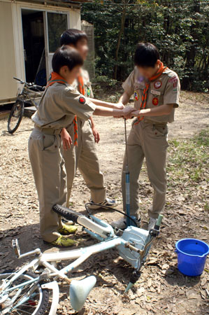 班集会(自転車の知識) [1/2] pict3003