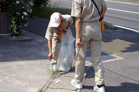 団行事(ゴミゼロ清掃奉仕) [2/4] pict3392