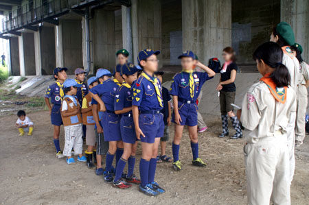 班集会(水生生物調査) [1/3] pict3789