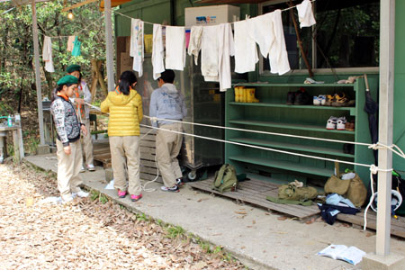 班集会(隊装備整備) [1/3] img_0417