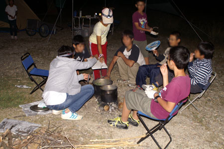 隊集会(ウェルカムキャンプ) [2/3] pict4973