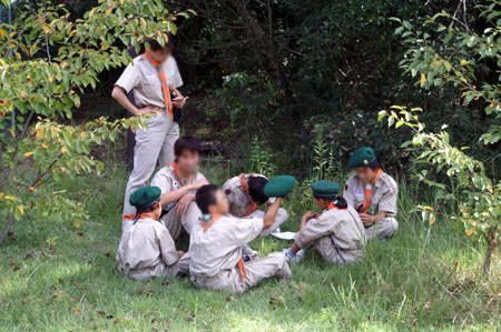 隊集会(ウェルカムキャンプ) [3/3] pict4983