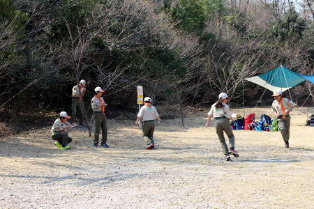 隊集会(一泊野営) [5/5] img_0052