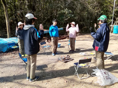 班集会(キャンプファイヤ) [1/3] img_20180211_110748