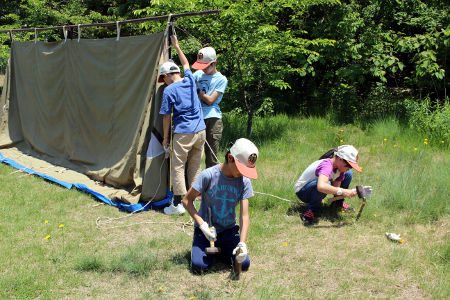 隊集会(一泊野営) [1/4] img_8809