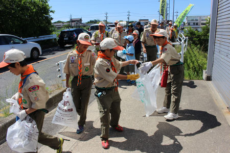 団行事(ゴミゼロ清掃奉仕) [1/3] img_8924