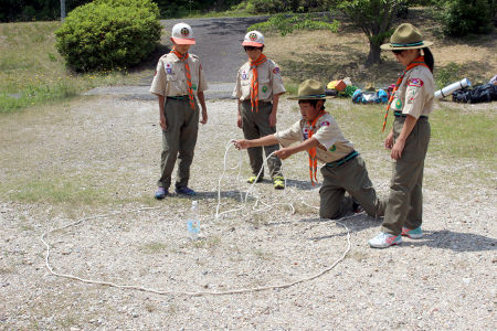 隊集会(一泊野営) [1/5] img_9051